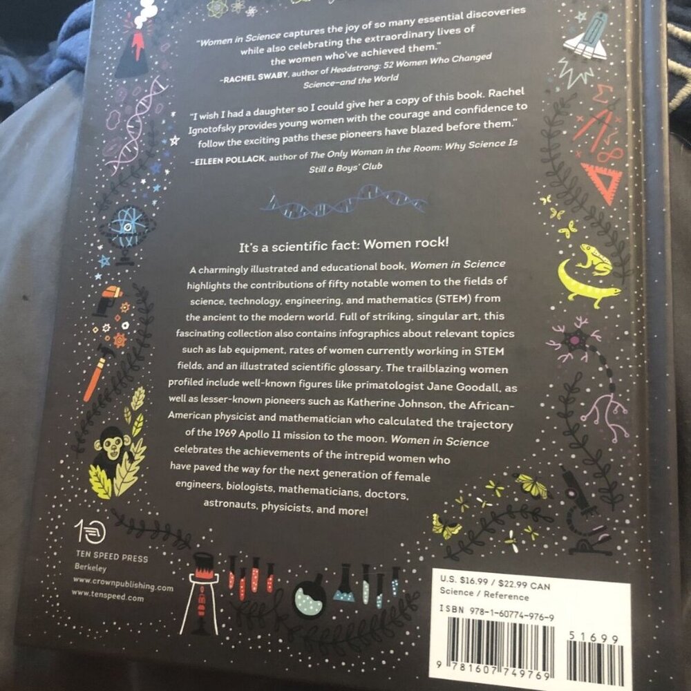 Women in Science - Hardcover Book *NEW - Picture 2 of 3